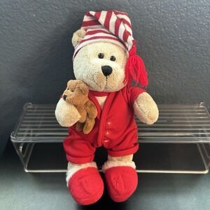 Starbucks Coffee Bearista Bear Plush Teddy 2007 Red Pajamas 68th Edition NWT
